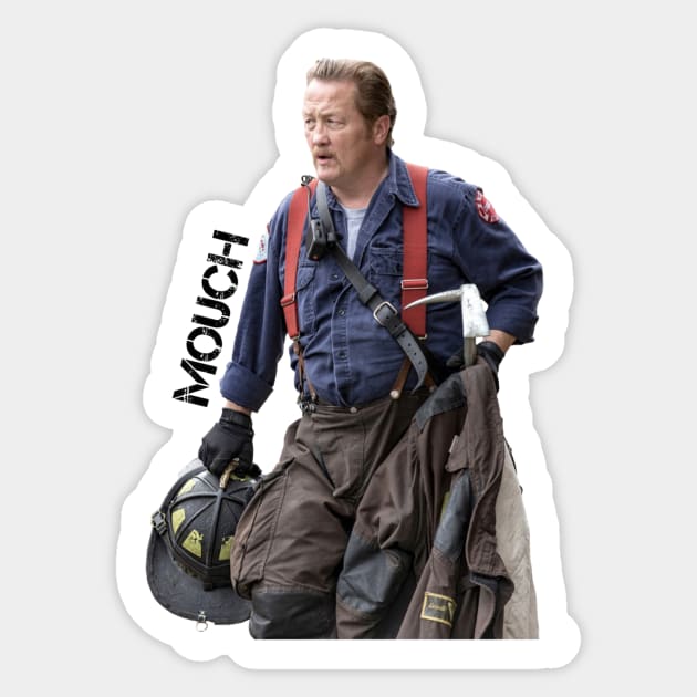 MOUCH - CHRISTIAN STOLTE - CHICAGO FIRE Sticker by emilybraz7